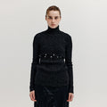 EENK EENK Separable Sleeveless Ribbed Top - Black