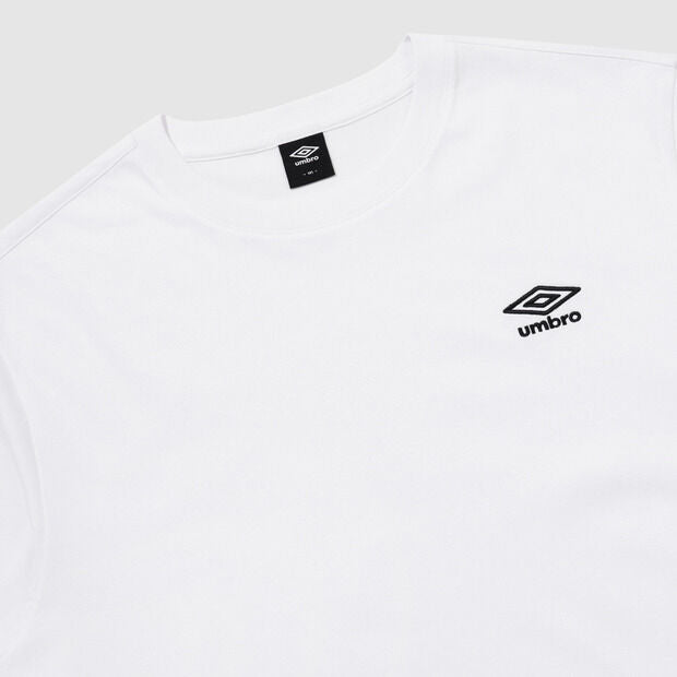 UMBRO Essential Small Logo Short Sleeve T-Shirt White UR123CRS19
