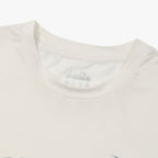 diadora Performance Logo Mesh Short Sleeve T-Shirt OFF WHITE