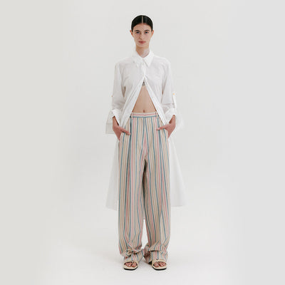 Tuck Pants - Multi