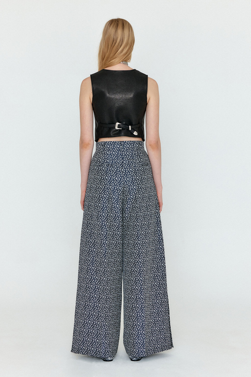 EENK EENK Pants Side-Tuck Wide