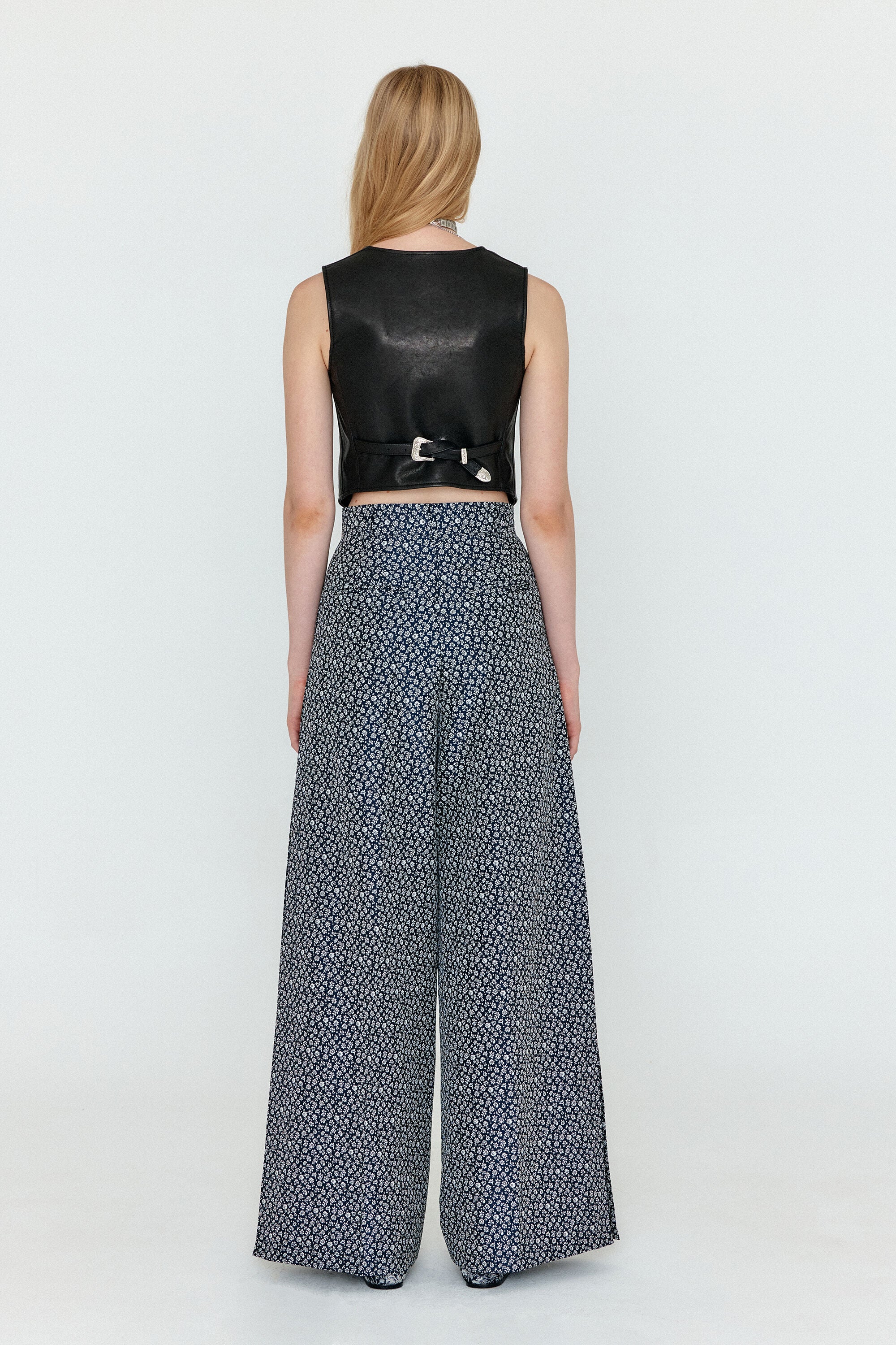 EENK EENK Pants Side-Tuck Wide