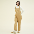 CHIQUITA CHIQUITA Work Overall Pants (Corduroy) Beige