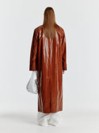 EENK YELLISA Single-breasted Coat - Brown