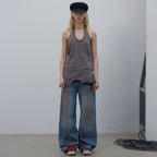 LCDC TM SUMMER HALTER TOP (DARK GREY)