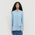 EENK Vest Layered Shirt - Sky Blue