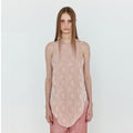 EENK EENK WENNY Patterned Jacquard Asymmetric Top