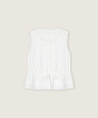ROEM Pintuck lace tank top blouse RMBLG37R14