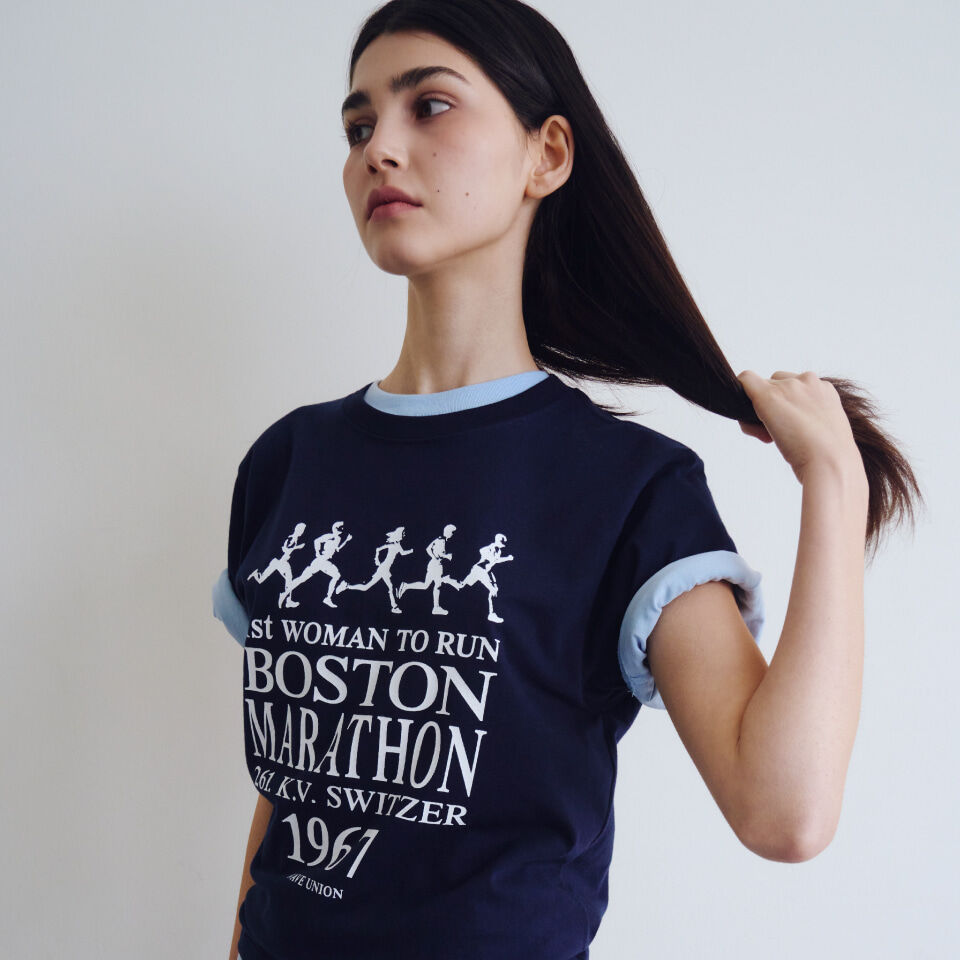 WAVE UNION Kathrine T-shirt Navy