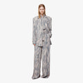 YCH HIGH-WAISTED TROUSERS SEPIA (F24PT4023SP)