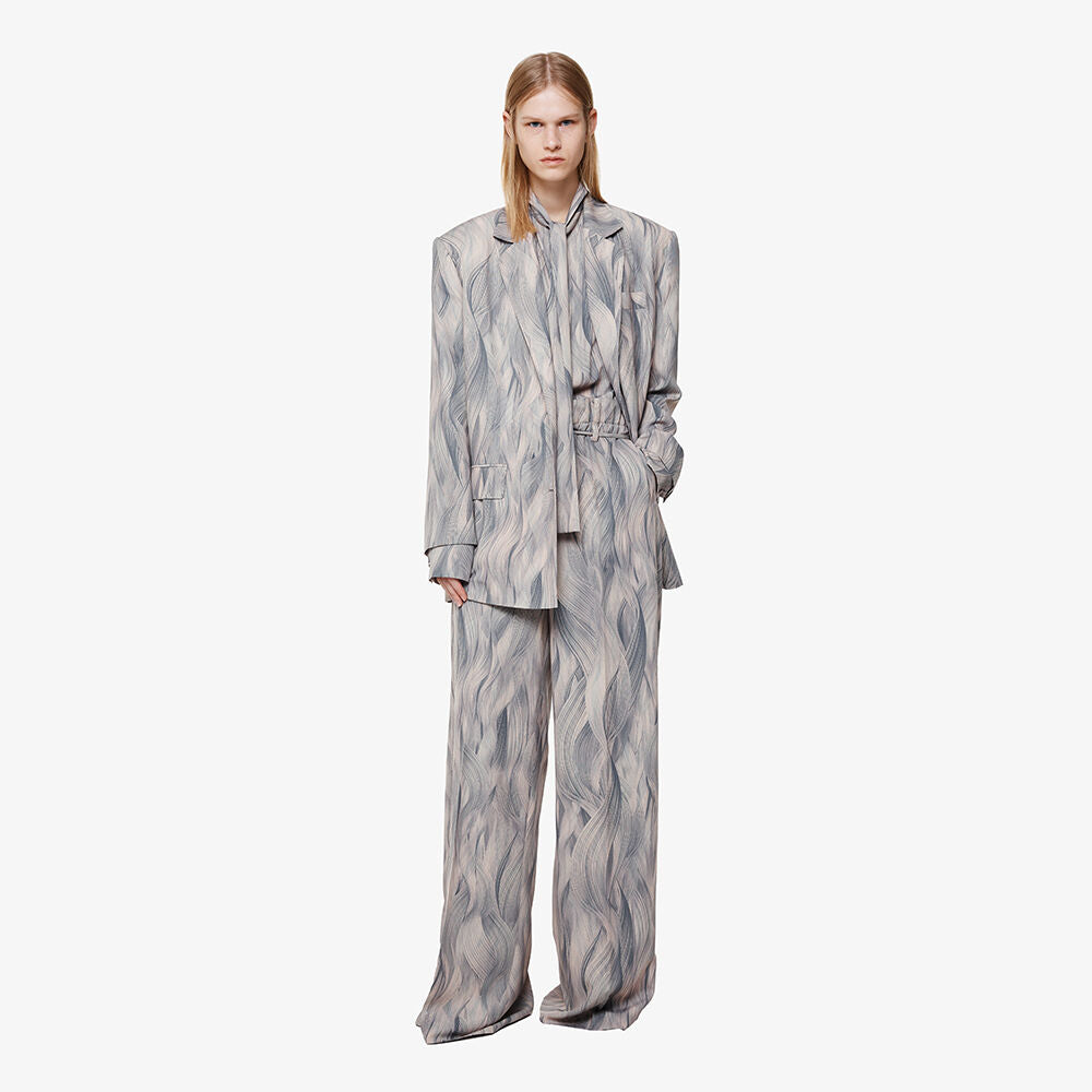 YCH HIGH-WAISTED TROUSERS SEPIA (F24PT4023SP)