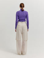 EENK EENK Two-Tuck Pants - Ivory