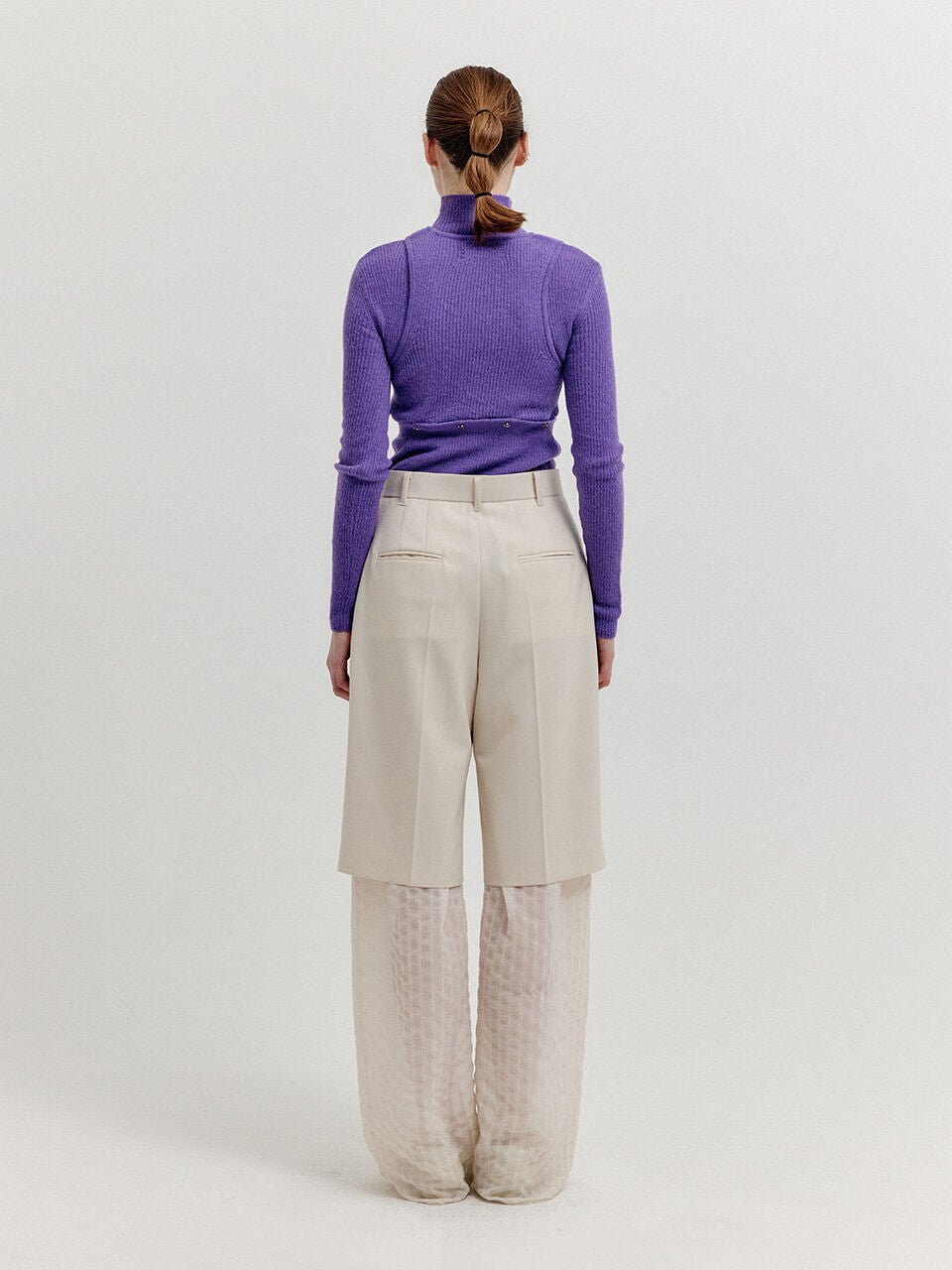 EENK EENK Two-Tuck Pants - Ivory