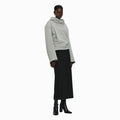 YCH SLIT MIDI SKIRT BLACK (W24SK6071BK)