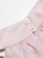 sincethen Peach pink halterneck blouse