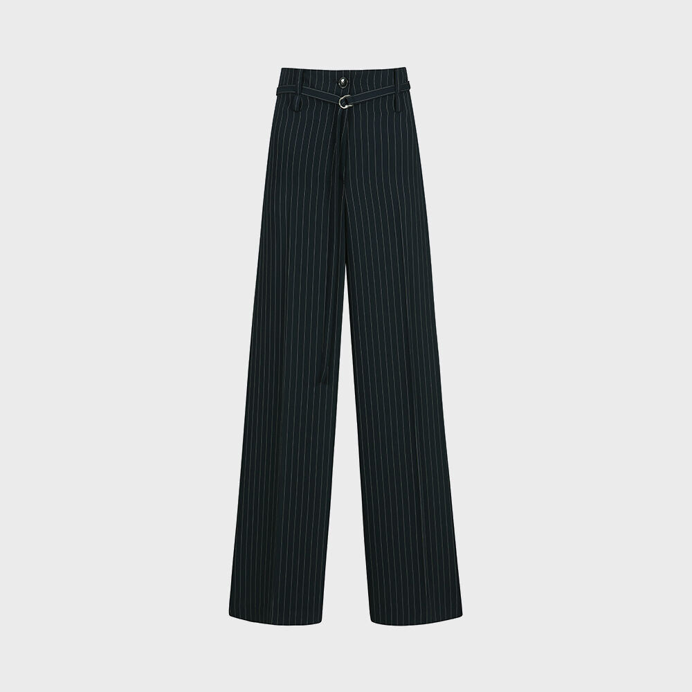 YCH HIGH-WAISTED TROUSERS NAVY (F24PT4022NV)