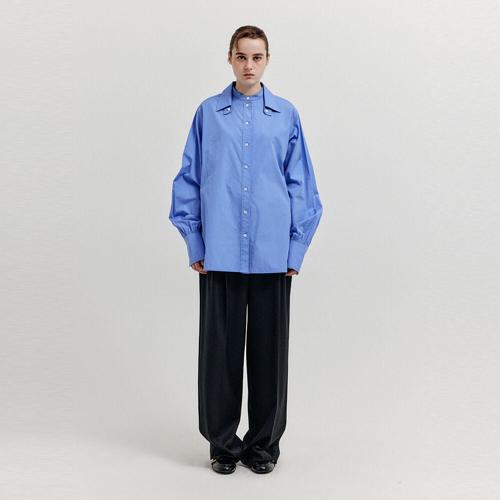 EENK EENK Slacks Two-Tuck Pants - Black