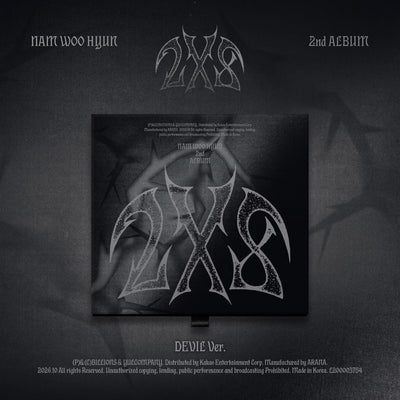 NAM WOO HYUN - 2nd Full Album [2X8] (DEVIL Ver.)