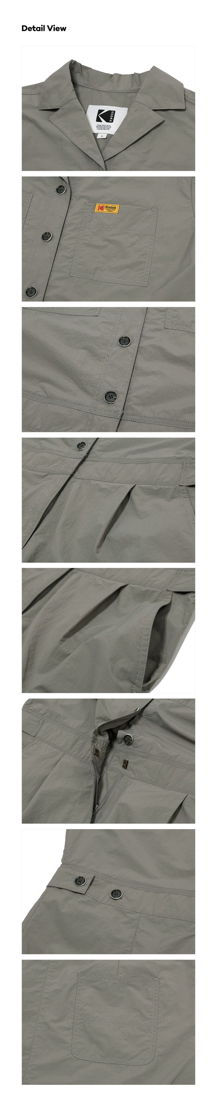 KODAK APPAREL KODAK APPAREL Mailer Jumpsuit Women KHAKI