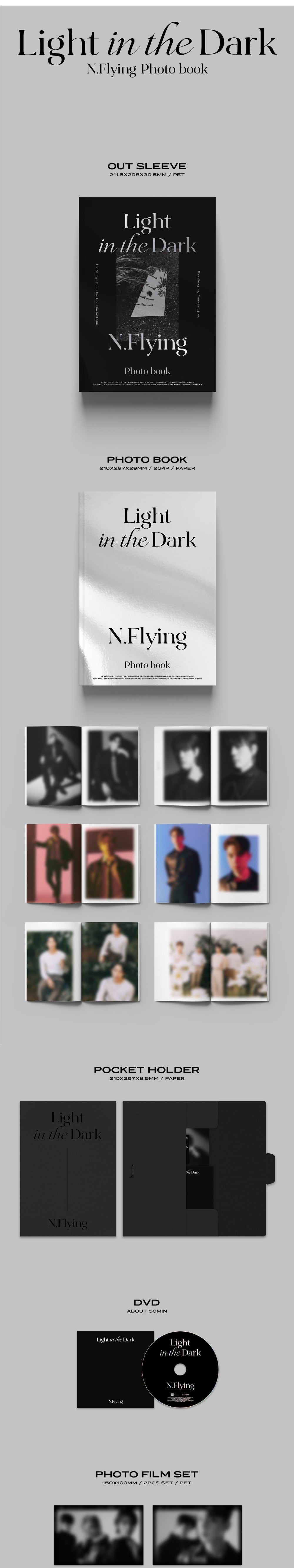 N.Flying - 1st Photo Book [Light in the Dark] detail 1