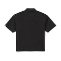 SNOWPEAK APPAREL Root Women's Semi Crop Pocket Short Sleeve Shirt Black (S24MWRSH61)