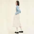 CHIQUITA CHIQUITA Overall Skirt Cream