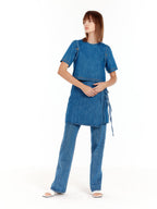 EENK EENK Transformative Denim Top - Denim Blue
