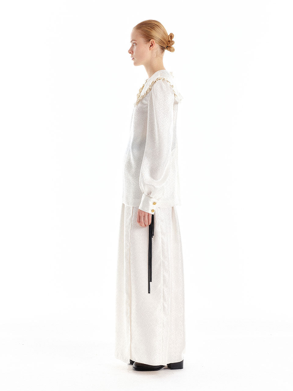EENK EENK Blouse Frilled Collar - Ivory