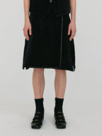 EENK ZULIAL Midi Wrap Skrit - Black
