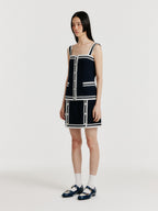 EENK EENK YINTA Contrast Sleeveless Top - Navy