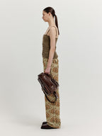 EENK EENK Pants Beige Multi