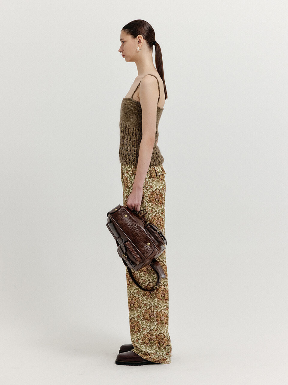 EENK EENK Pants Beige Multi
