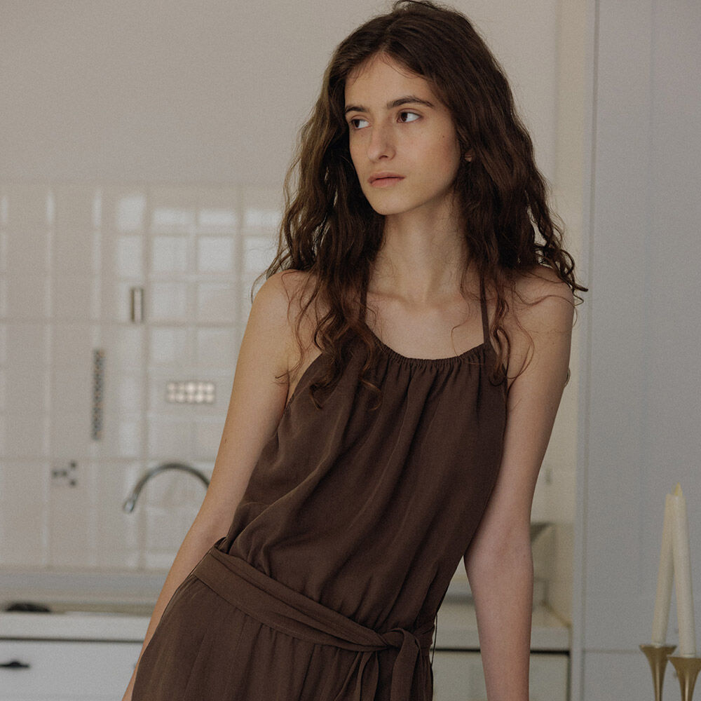 HUNCH HUNCH Jumpsuit Halter Overalls Dress