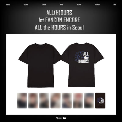 ALL(H)OURS - 1st FANCON ENCORE [ALL the HOURS] in Seoul MD 04. Short Sleeve T-Shirt (T-SHIRTS)