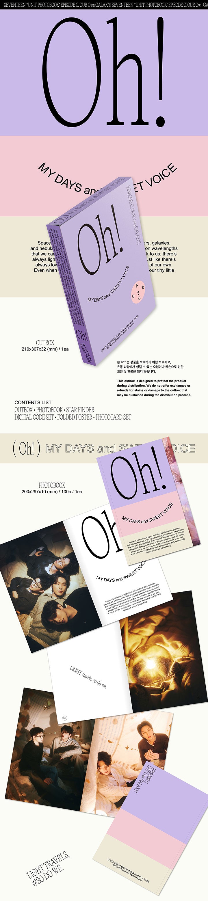 SEVENTEEN UNIT PHOTOBOOK ‘EPISODE C,D' SET detail 5