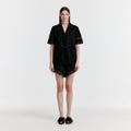 EENK [Girls’ Generation Yoona wearing] YAN Trunk Shorts - Black