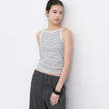 ATELIER NAIN ESSENTIAL STRIPE SLEEVELESS TEE (Z-T-6819)