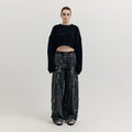 EENK EENK Cargo Denim Pants - Dark Grey