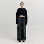 EENK EENK Cargo Denim Pants - Dark Grey