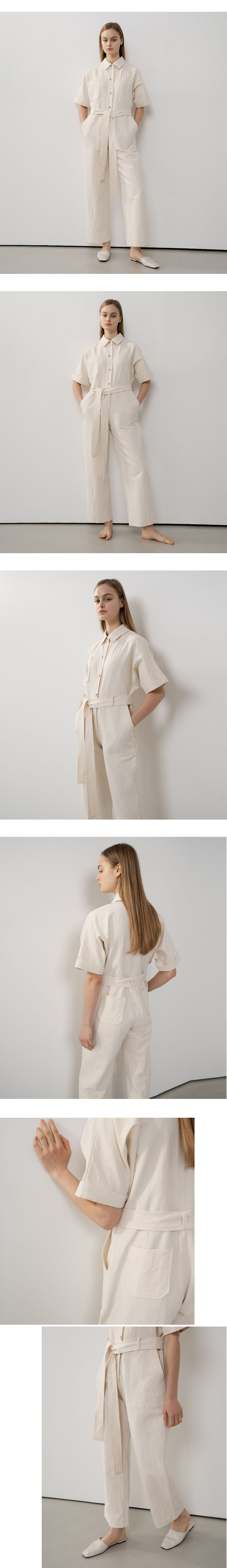 LIEGE LIEGE Jumpsuit Oatmeal