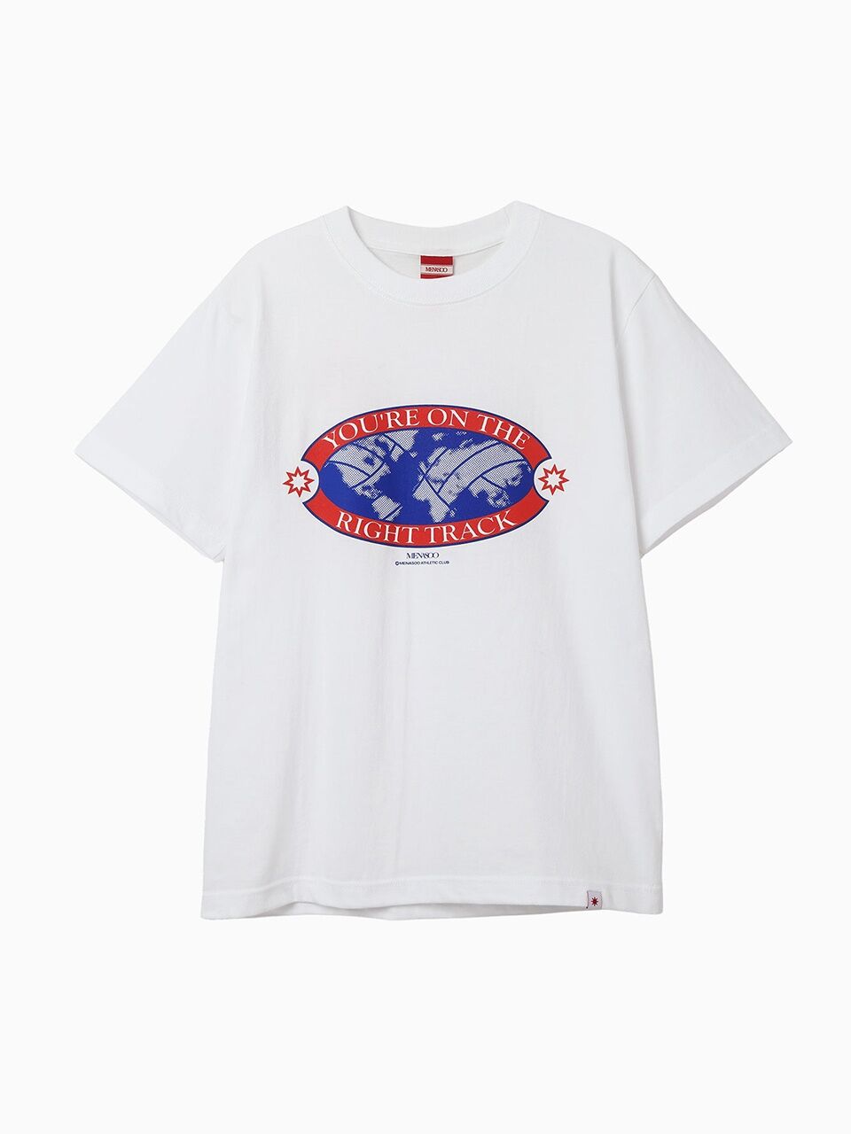 MENASOO Right Track T Shirt_White