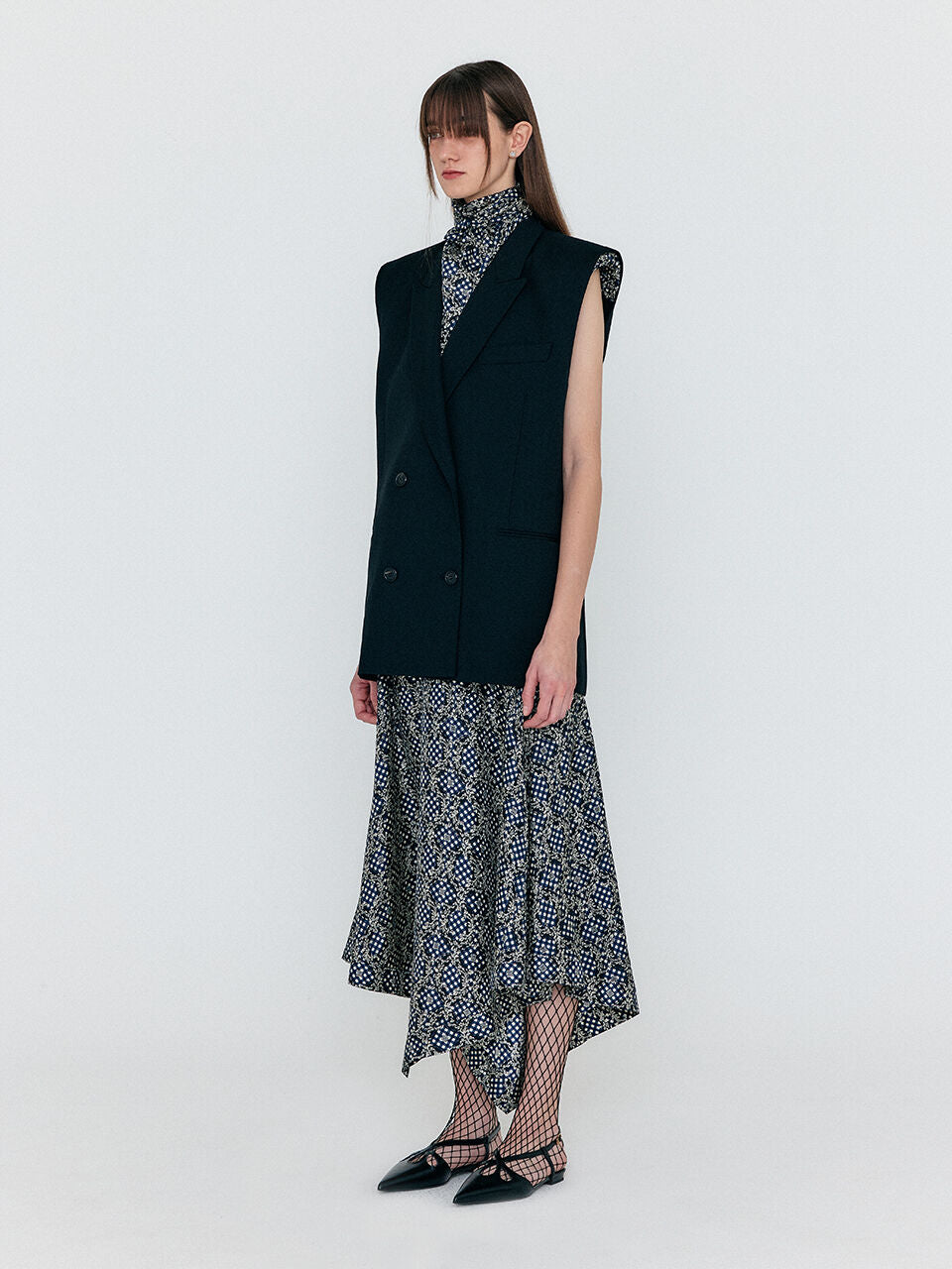 EENK EENK Skirt Asymmetric Hem