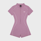HDEX HDEX Jumpsuit Women's Support Piping Short Sleeve
