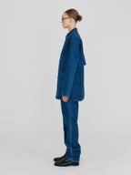 EENK ZUY Denim Utility Jacket - Blue