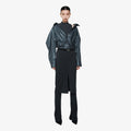 YCH LAYERED TROUSERS GREY (F24PT4091GY)