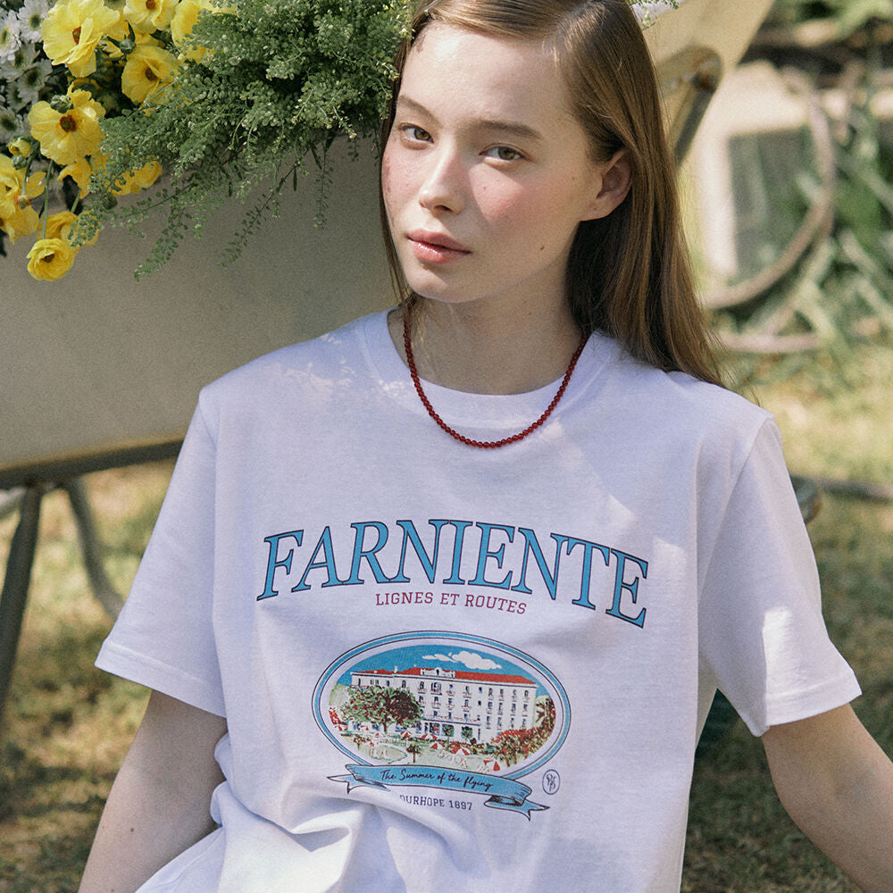 OUR HOPE Farniente T-shirt - White
