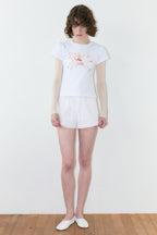 SINOON Unicorn Puff T-Shirt (White)