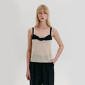 EENK Knotted Knit Top - Ivory