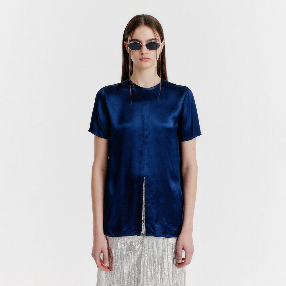 EENK YES Side-button Top - Navy