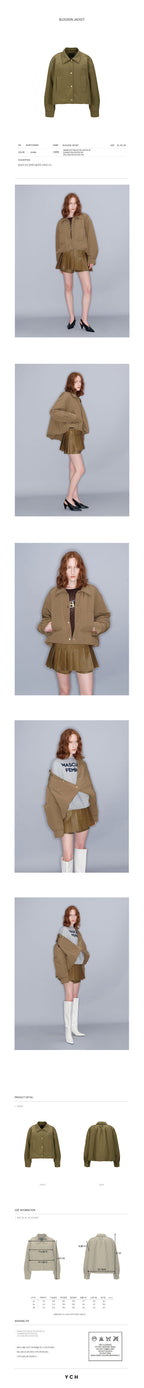 YCH JACKET KHAKI JACKET (W23OT006KK)
